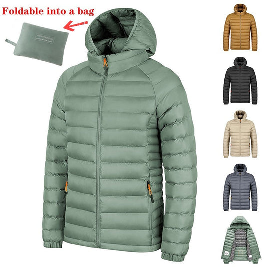 Lightweight Winter Hooded Jacket For Men - AUH Finds